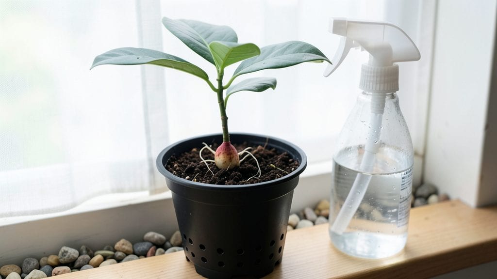 Avocado Seed Red: Germinate and Grow a Tree From Scratch
