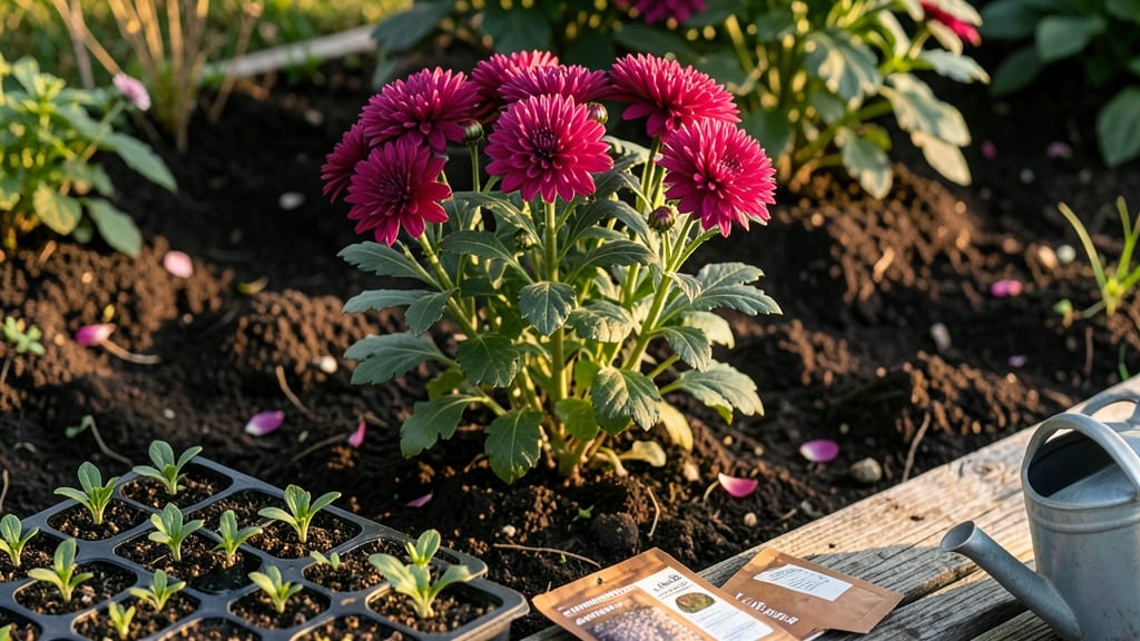 Garden Chrysanthemum Seeds: Cold-Hardy Perennials for Year-Round Color