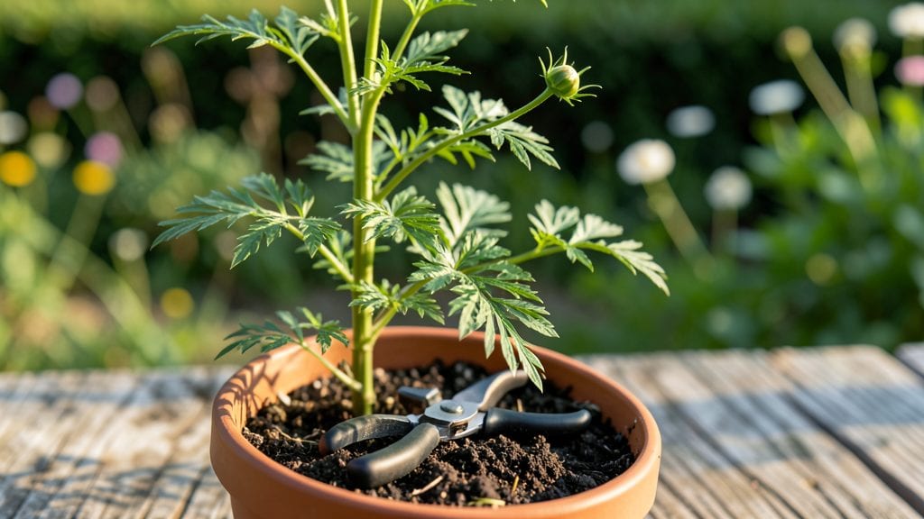 Pinch Cosmos Seedlings: Precision Transplanting for Bushy, Blooming Plants