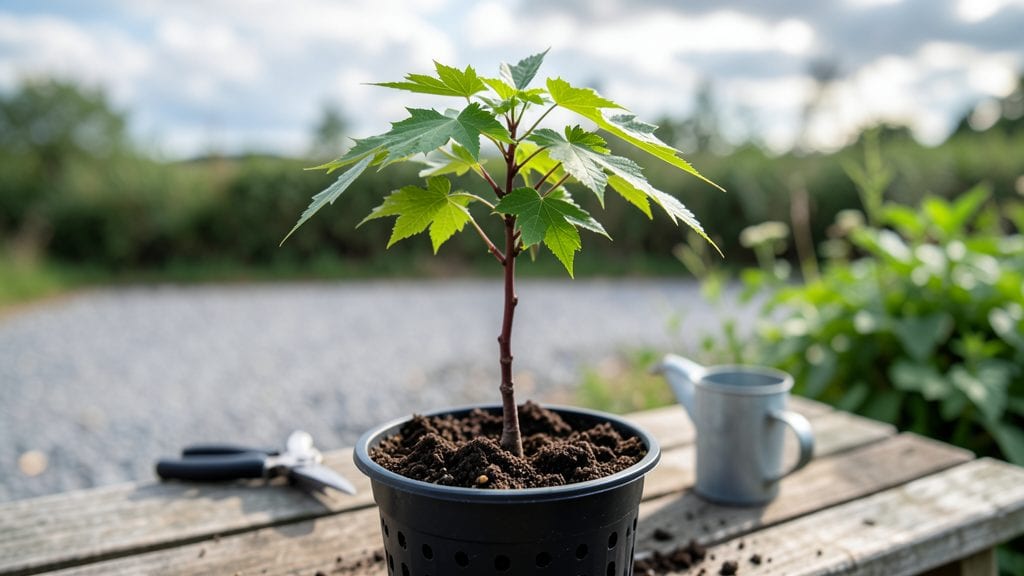 Sugar Maple Seedling: Fast-Growing Shade Tree for Hardwood Future