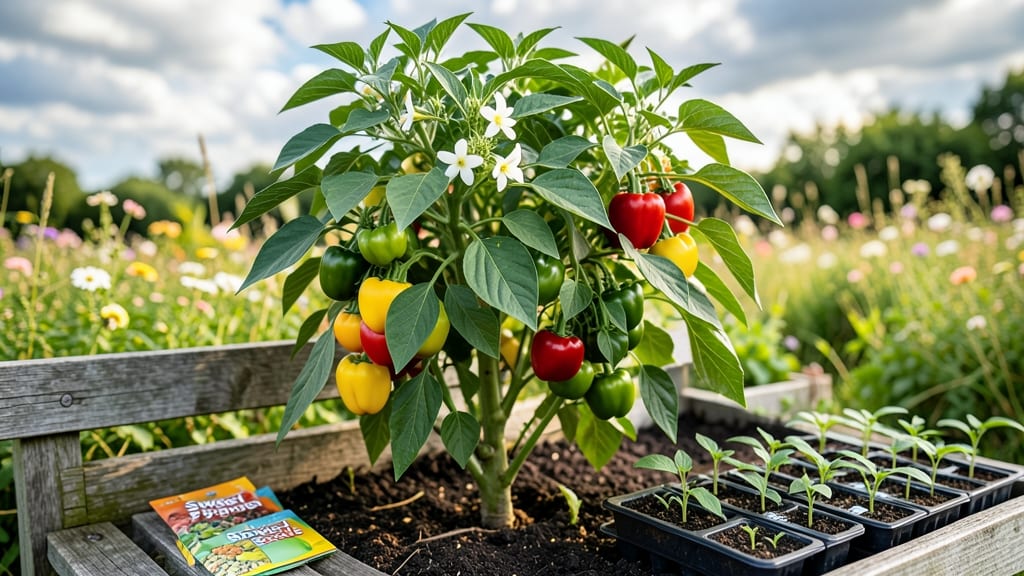 Sweet Peppers Seeds: Fast-Germinating Varieties for Bountiful Harvests