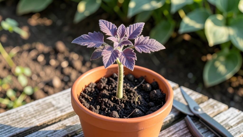 Tomato Seedling Purple: Garden-Ready Variety With Bold Color