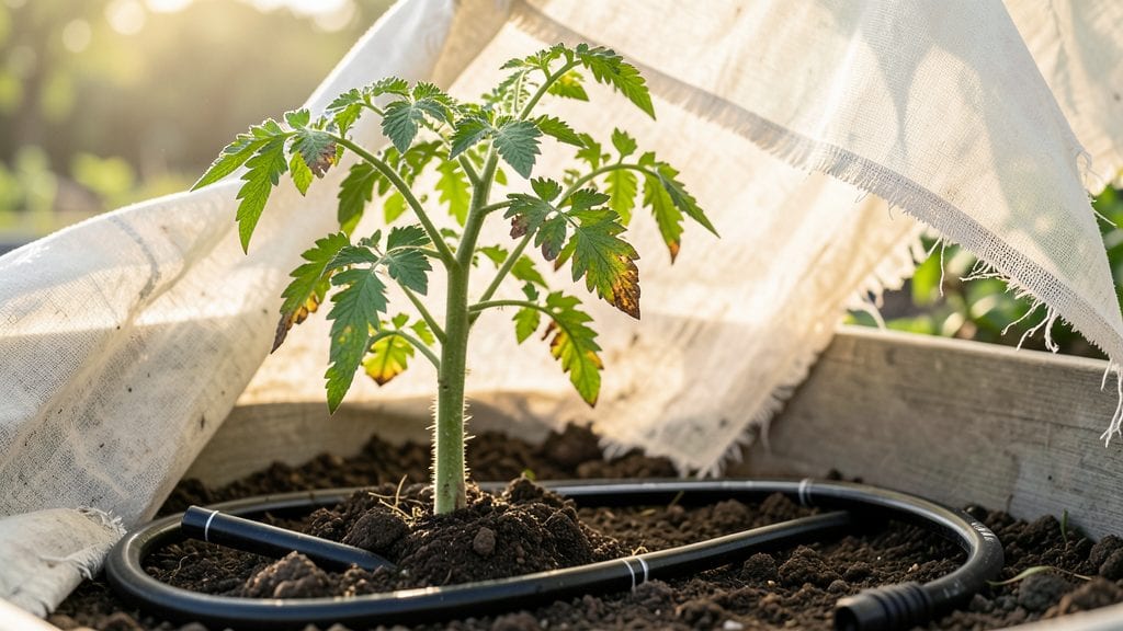 Tomato Seedling Sunburn: Prevent Scorched Leaves With This Simple Fix
